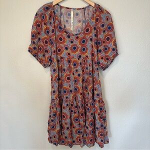 Uncle Frank 100% Cotton Floral Dress